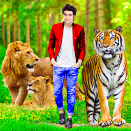 دانلود Wild animal photo editor frame