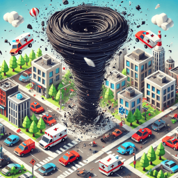 دانلود Holein Tornado io eating game