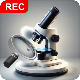 دانلود Magnifier Zoom Microscope Cam