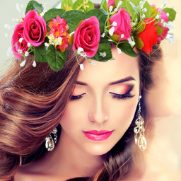 دانلود Wedding Flower Crown Photo