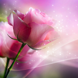 دانلود Pink Roses Live Wallpaper