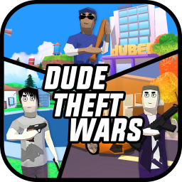 آیکون بازی Dude Theft Wars FPS Open world