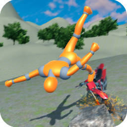 دانلود Motorcycle Ragdoll Fall دانلود Motorcycle Ragdoll Fall
