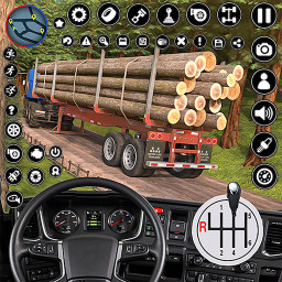 دانلود Log Transporter Truck Driving