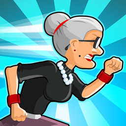 آیکون بازی Angry Gran Run - Running Game