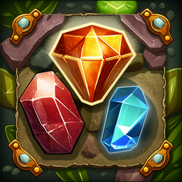 دانلود Jewels Dino Age: Match3 Puzzle