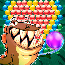 دانلود Dino Pop Bubble Shooter Arcade