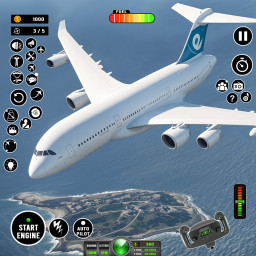 دانلود Flight Simulator - Plane Games