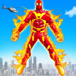 Fire Hero Robot Gangster Crime