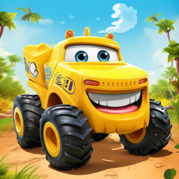 دانلود Car games for kids & toddler