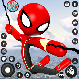 دانلود Spider Stickman Rope Hero Game