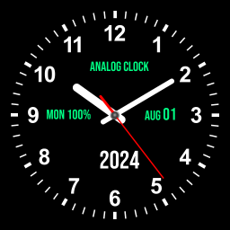 دانلود Live Analog Clock Wallpaper
