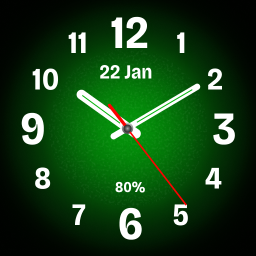 دانلود Live Analog Clock Wallpaper