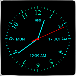 دانلود Analog Clock Live Wallpaper
