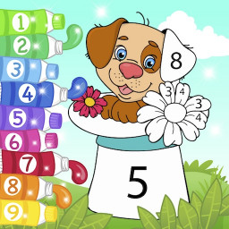 دانلود Kids Coloring Book by Numbers