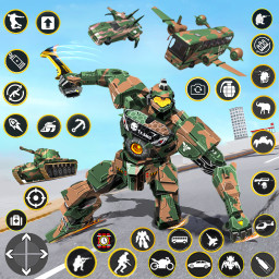 دانلود Army Bus Robot Car Game 3d