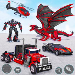 دانلود Dragon Robot Car Games 3d