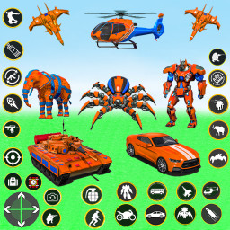 دانلود Spider Mech Wars - Robot Game