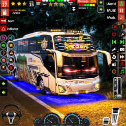 دانلود City Coach Bus Driving Sim 3D