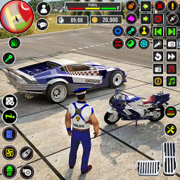 دانلود Police Car Driving Games 3D