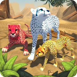 دانلود Cheetah Family Animal Sim