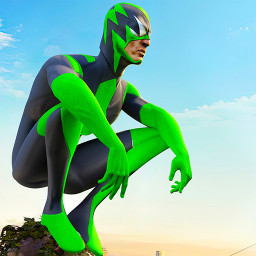 دانلود Rope Frog Ninja Hero Car Vegas