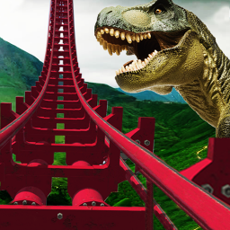 دانلود Real Dinosaur RollerCoaster VR