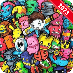 دانلود Doodle Art Wallpaper