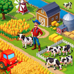 دانلود Farm Day Farming Offline Games