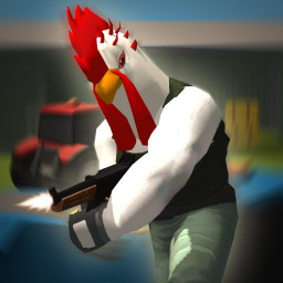 Shotgun Chicken Farmers : FPS Chicken Gun Shooter