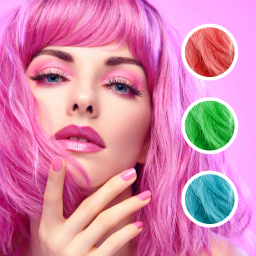 دانلود Hairstyle & Hair Color Try On