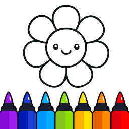 دانلود Coloring games for kids: 2-5 y