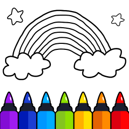 دانلود Coloring games for kids: 2-5 y