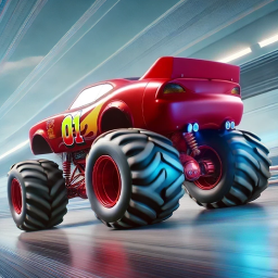 دانلود Monster Truck Racing For Kids