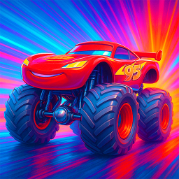 دانلود Monster Truck Racing For Kids