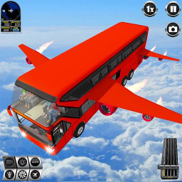 Flying Bus Simulator Bus Games