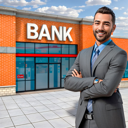 دانلود Idle Bank Simulator Money Game