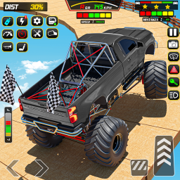 دانلود Monster Truck Stunt Car Games