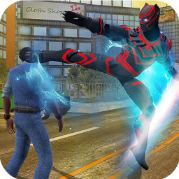 دانلود Superhero panther Robot kungfu