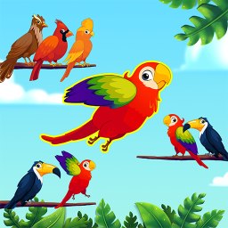 دانلود Bird Sort - Color Birds Game