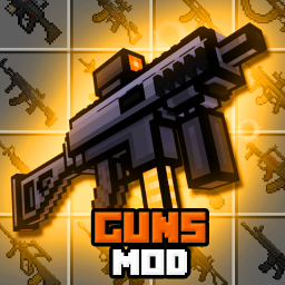 دانلود Gun Mod for Minecraft PE