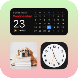 دانلود Widgets OS 18 - Color Widgets