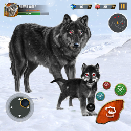 دانلود Wild Wolf Simulator Wolf Games