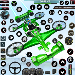 دانلود Flying Formula Car Racing Game