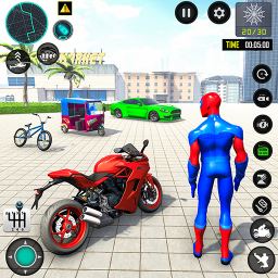 دانلود Miami Spider Rope Fighter Game