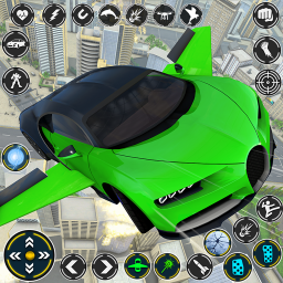 دانلود Flying Car Simulator Car Games