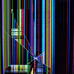 دانلود Broken Screen Wallpaper 4K