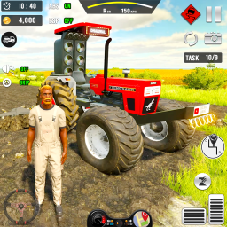 دانلود Indian Tractor Game Farming 3D