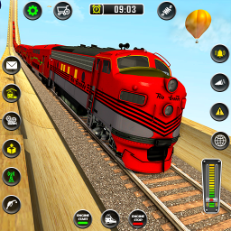 دانلود Mega Ramp Train Stunt Game