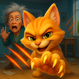 دانلود Cat Mayhem: Gran’s Angry